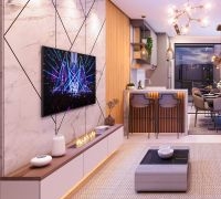 Apartamento - Living