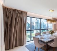 Apartamento decorado.