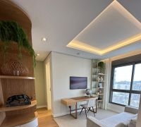 Apartamento decorado.