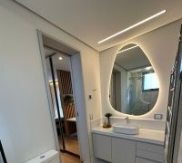 Apartamento decorado.