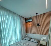 Apartamento decorado.