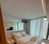 Apartamento decorado.