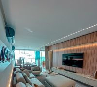 Apartamento decorado.