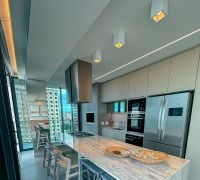 Apartamento decorado.