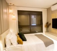 Apartamento decorado.