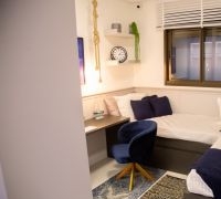 Apartamento decorado.