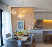 Apartamento decorado.