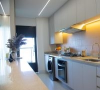 Apartamento decorado.